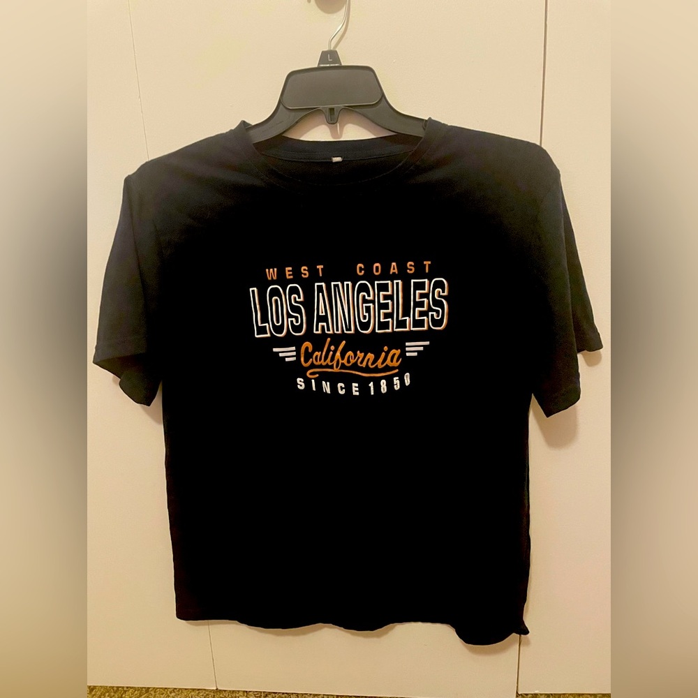 SHEIN Los angeles & Michigan T shirt (Set of 2) NWOT